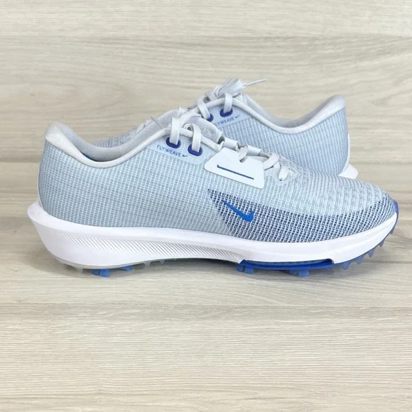 Nike Air Zoom Infinity Tour 2 Golf Grey Blue Men's Golf Shoes FD0217 001 Size 10